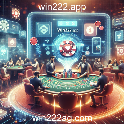 Experimente a Emoção do Cassino Ao Vivo no win222.app
